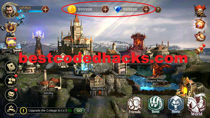 Dungeon and Heroes Free Diamonds and Gold Generator Hack 2019